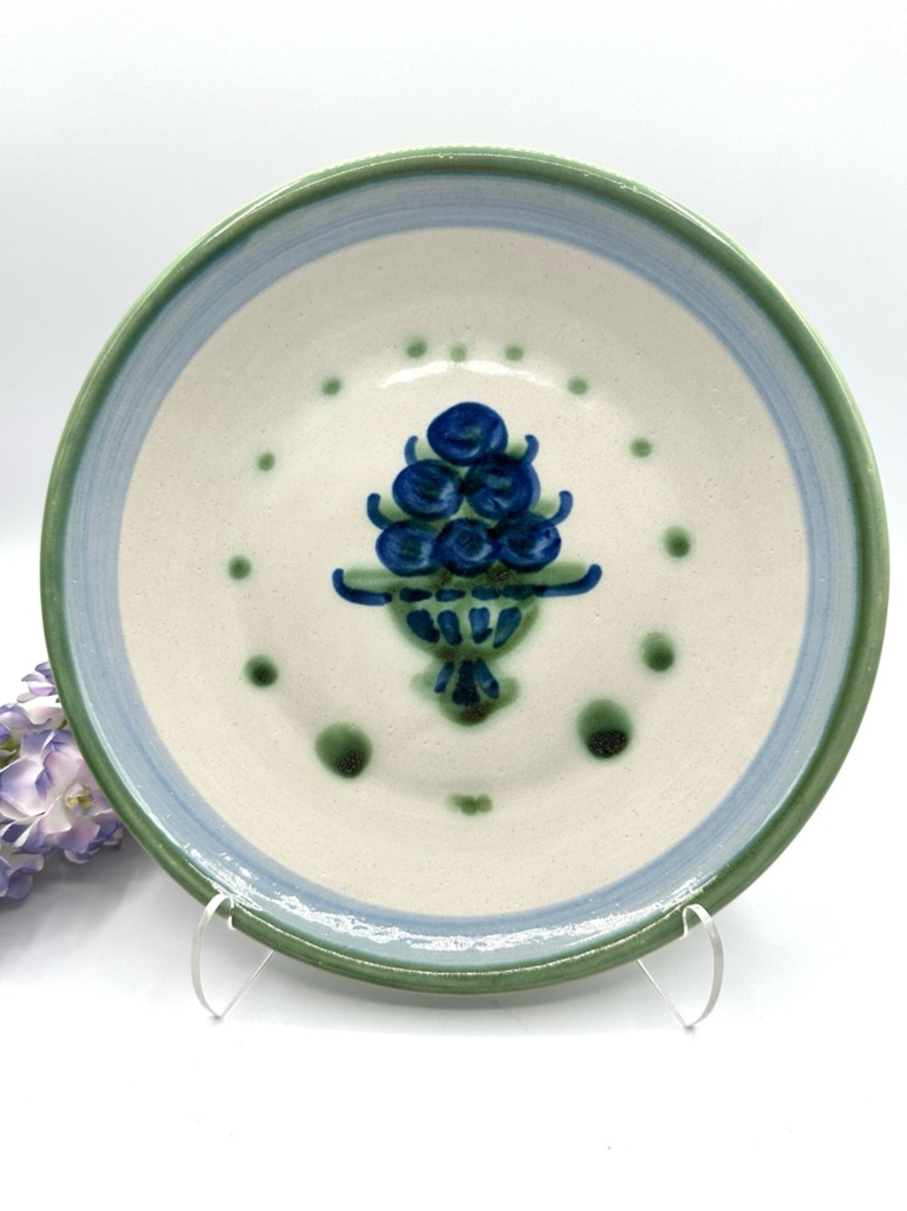 Mary Alice Hadley 9 inch Bouquet luncheon plate